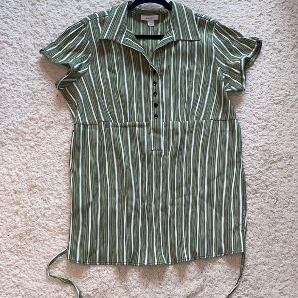 Dressbarn tie blouse